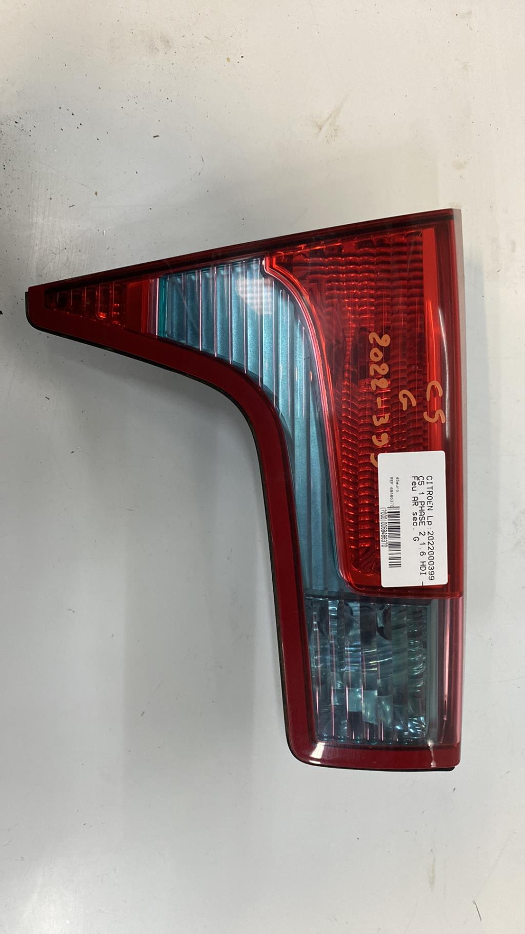 Feu arriere secondaire gauche (feux) CITROEN C5 1 PHASE 2 Diesel - 1