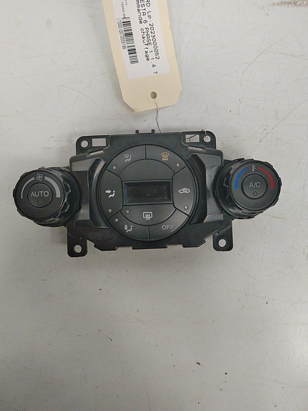 Commande chauffage FORD FIESTA 6 PHASE 1 Diesel - 1