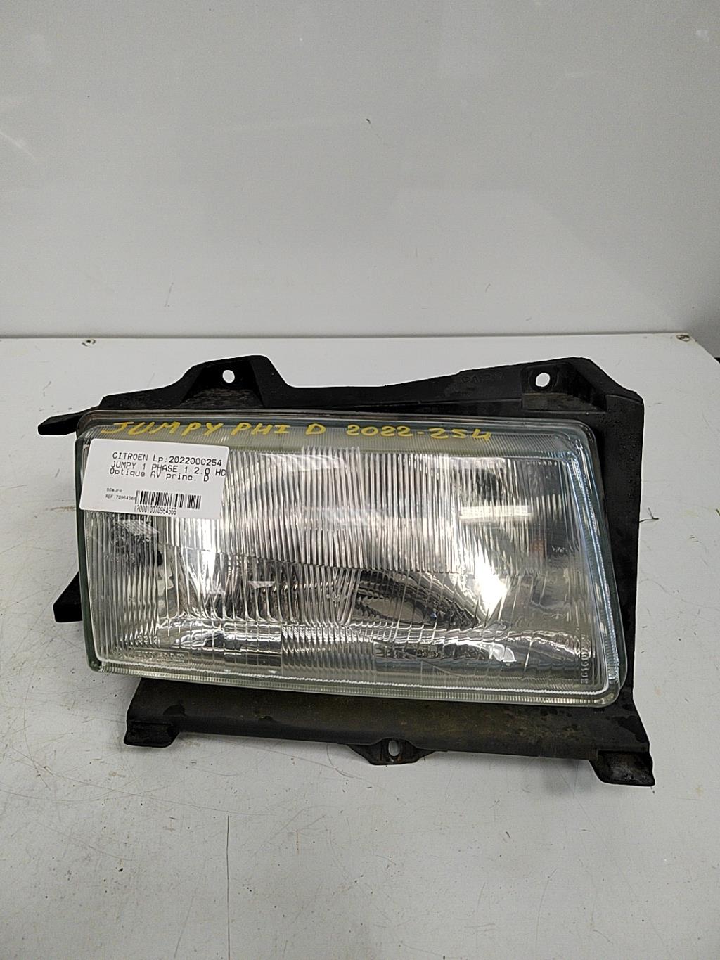 Optique avant principal droit (feux)(phare) CITROEN JUMPY 1 PHASE 1 Diesel - 1