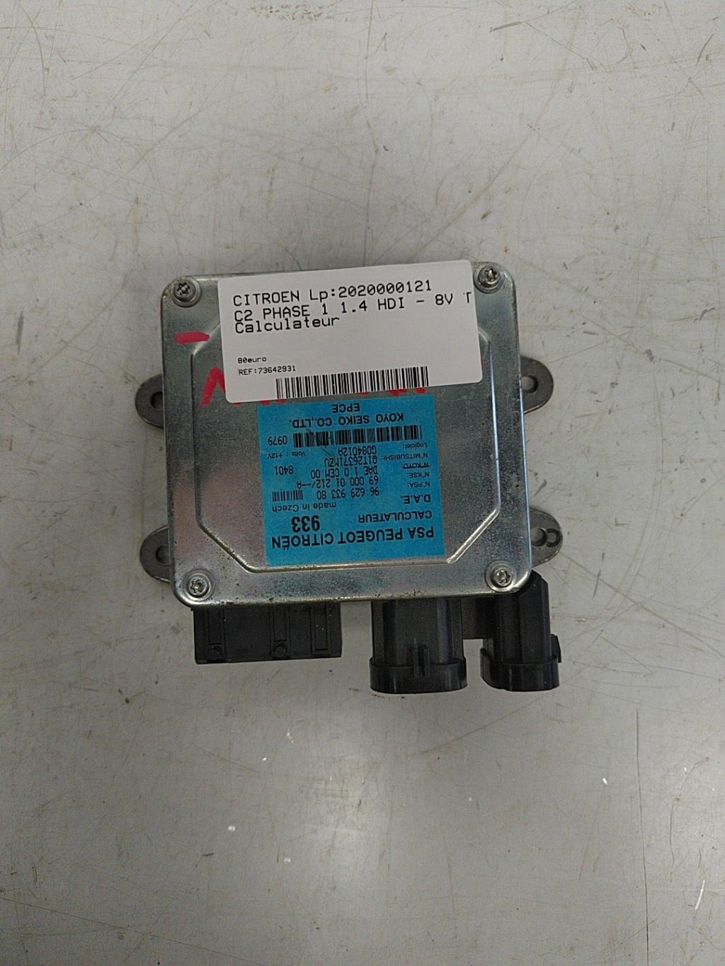 Calculateur CITROEN C2 PHASE 1 Diesel - 1