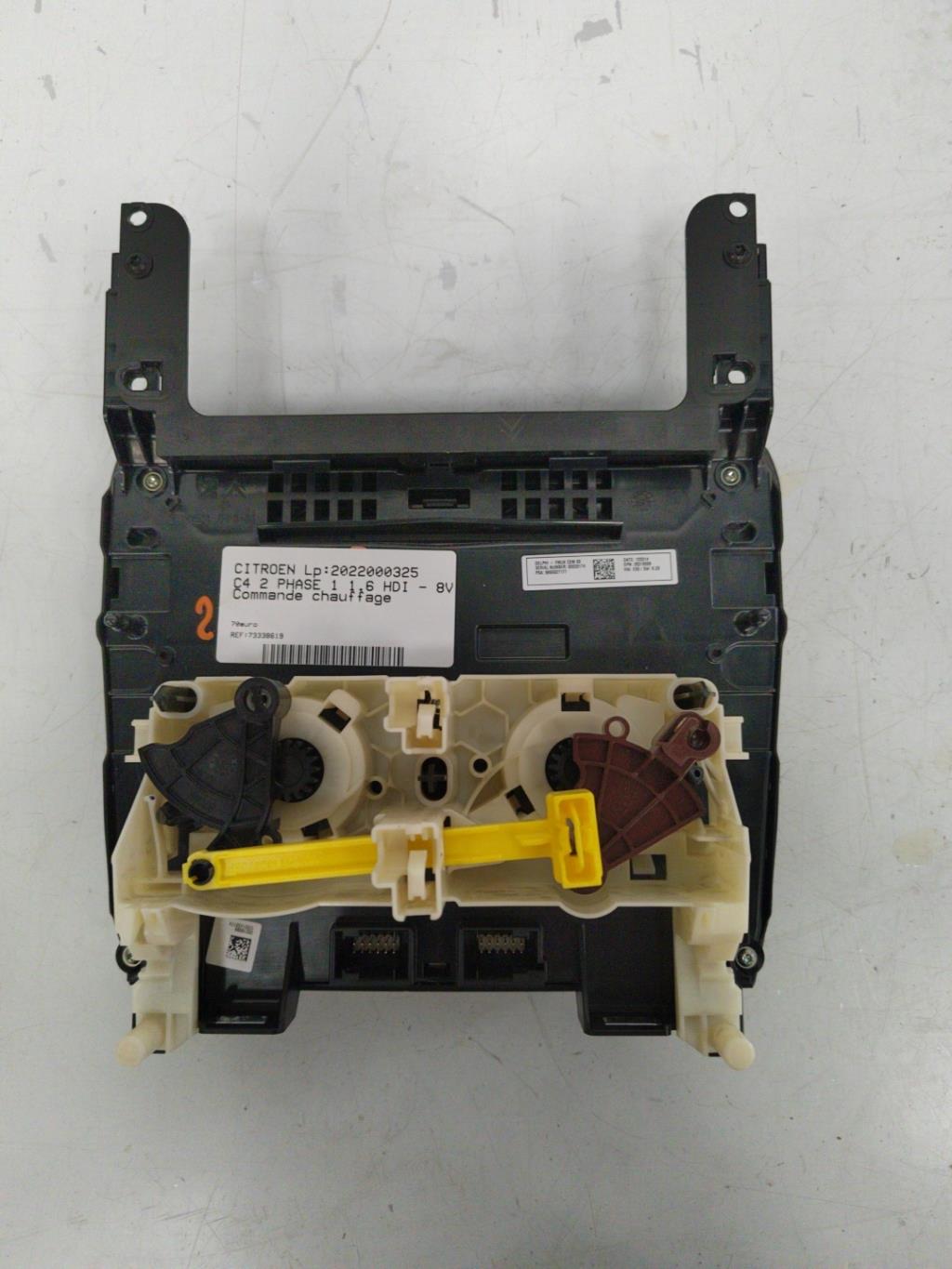 Commande chauffage CITROEN C4 2 PHASE 1 Diesel - 1