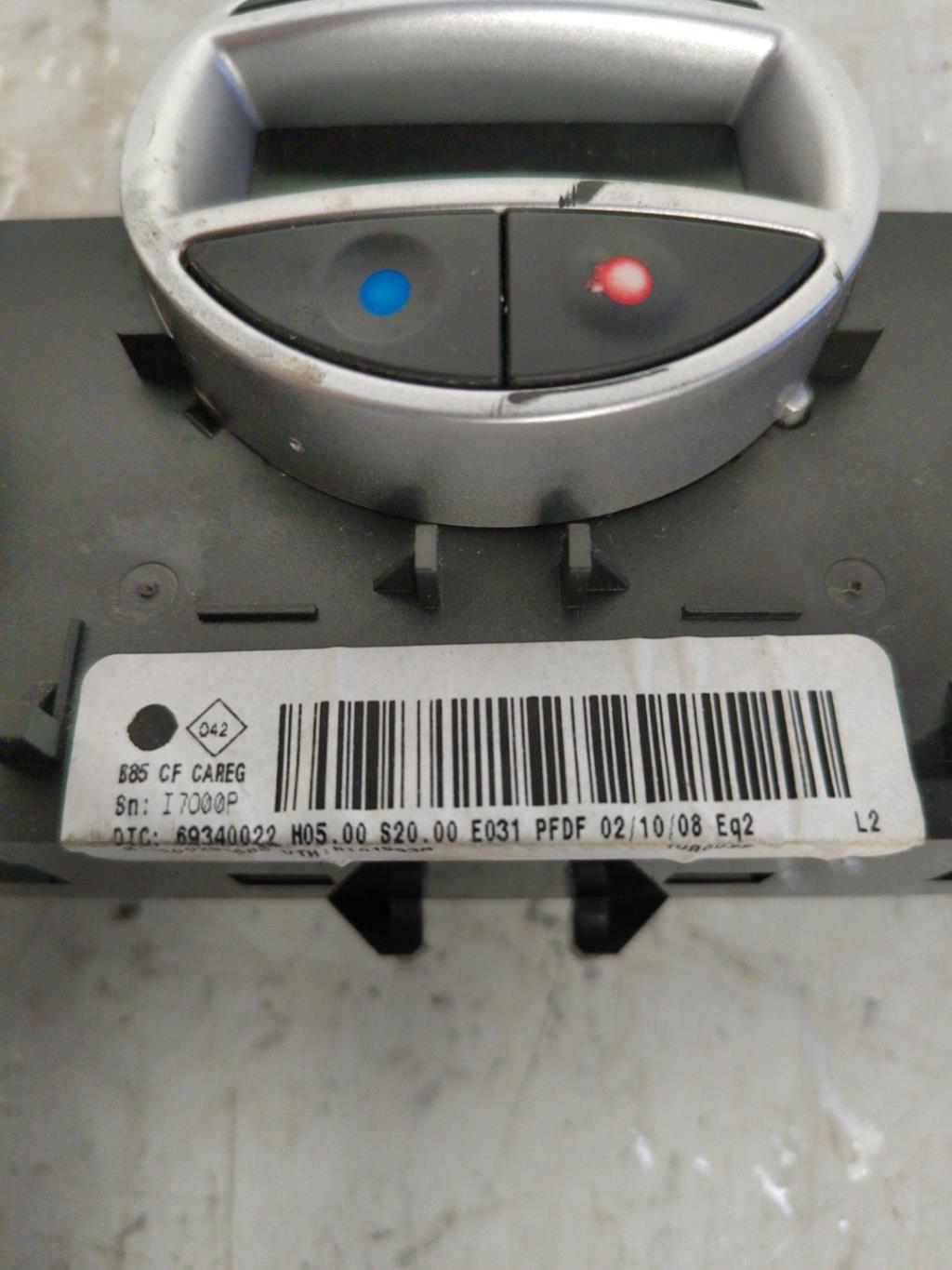 Commande chauffage RENAULT CLIO 3 PHASE 1 Essence - 1