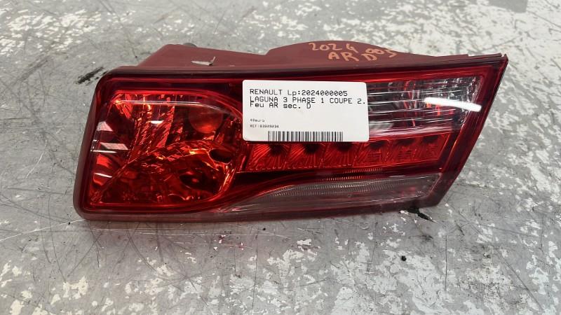 Feu arriere secondaire droit (feux) RENAULT LAGUNA 3 PHASE 1 COUPE Diesel - 1