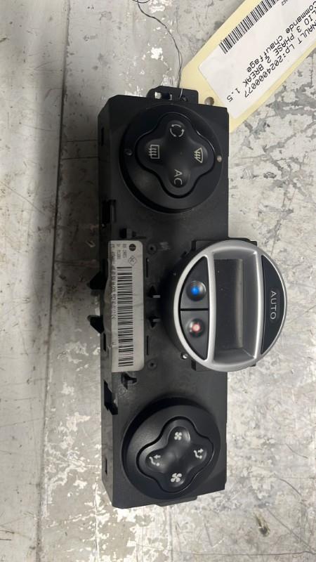 Commande chauffage RENAULT CLIO 3 PHASE 2 BREAK Diesel - 1