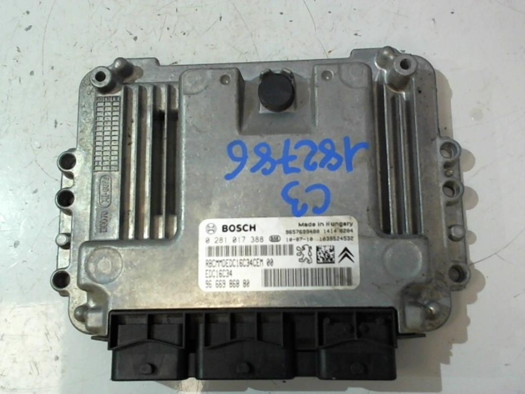 Calculateur CITROEN C3 2 PHASE 1 Diesel - 1