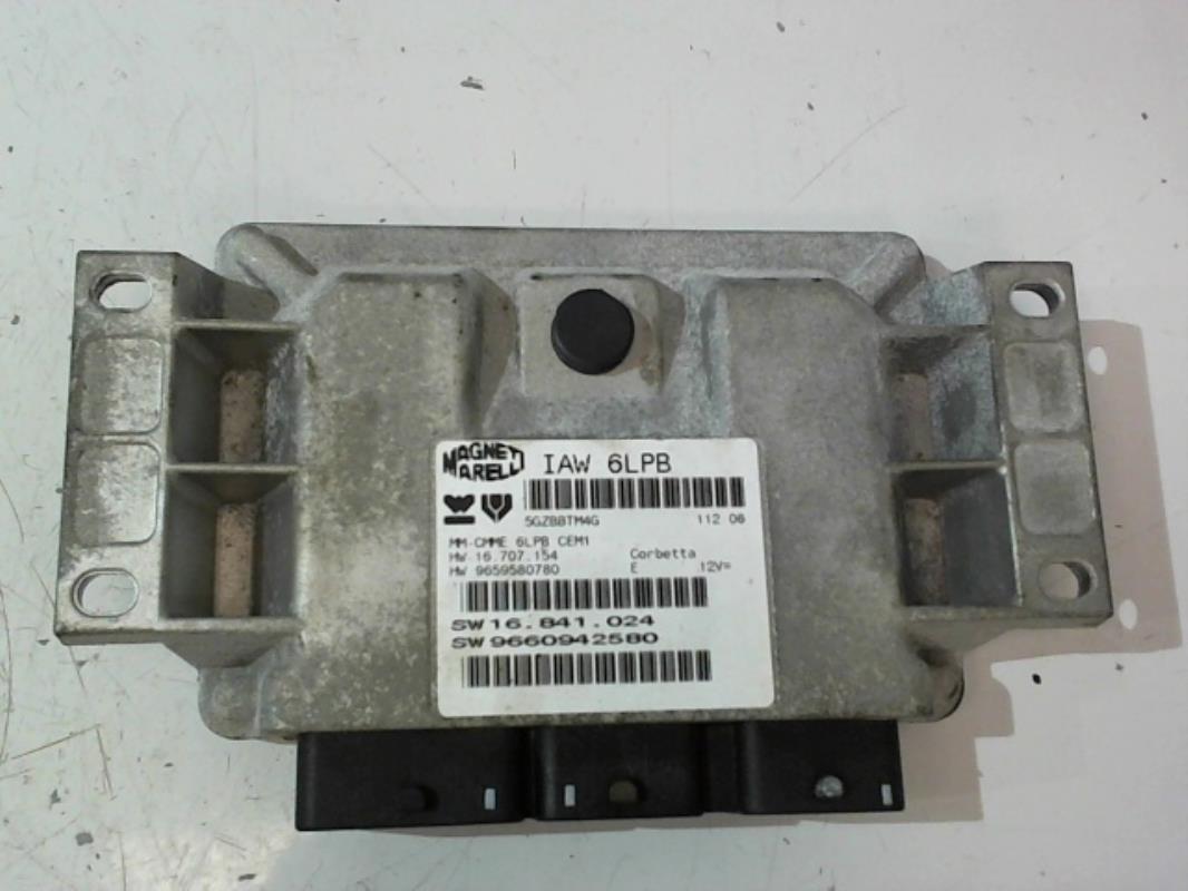 Calculateur PEUGEOT 407 PHASE 1 Essence - 1