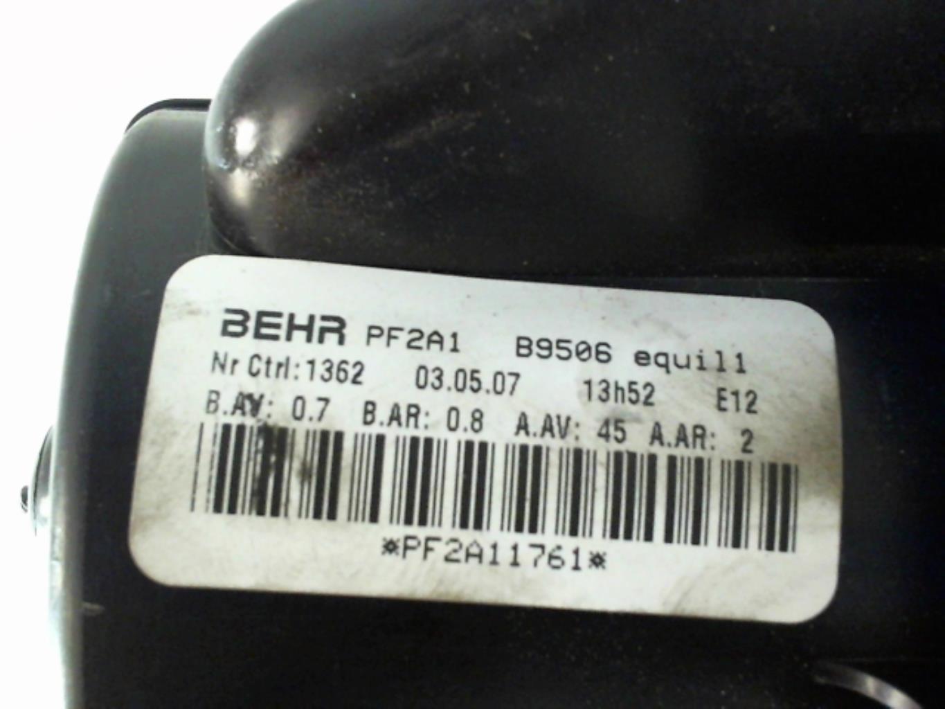 Ventilateur chauffage PEUGEOT 307 PHASE 2 BREAK Diesel - 1