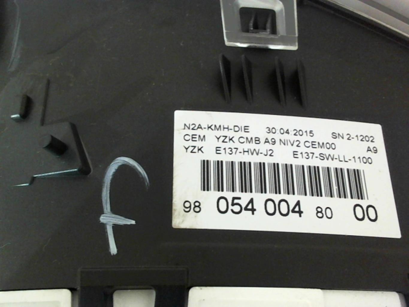 Compteur PEUGEOT 208 1 PHASE 1 Diesel - 1