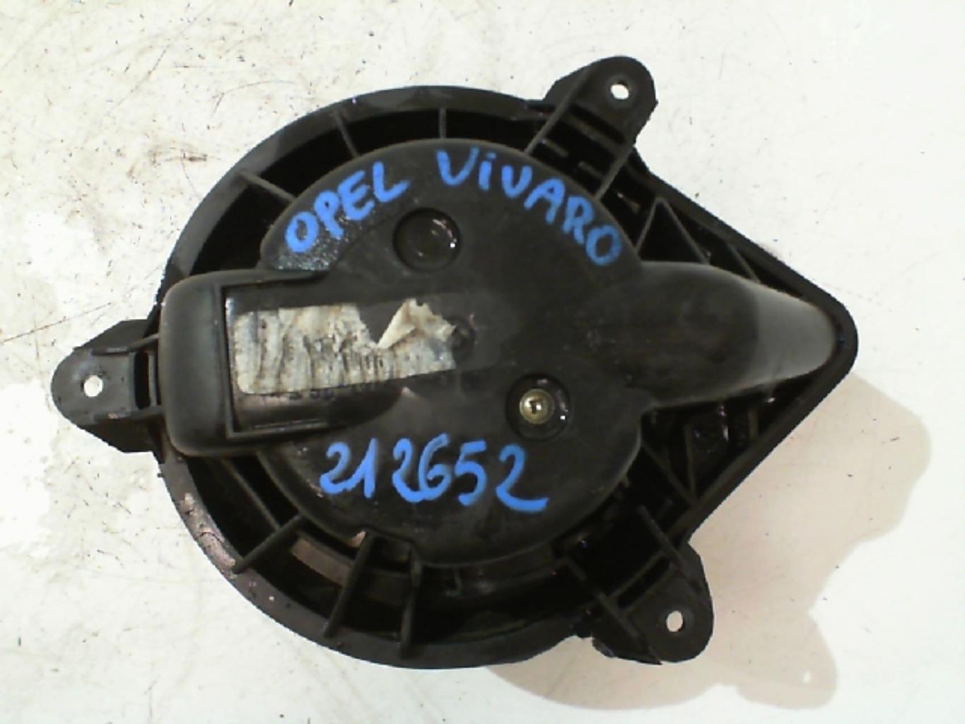 Ventilateur chauffage OPEL VIVARO 1 PHASE 1 Diesel - 1