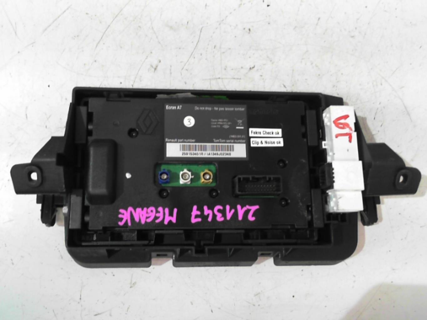 Ecran GPS RENAULT MEGANE 3 PHASE 1 Diesel - 1