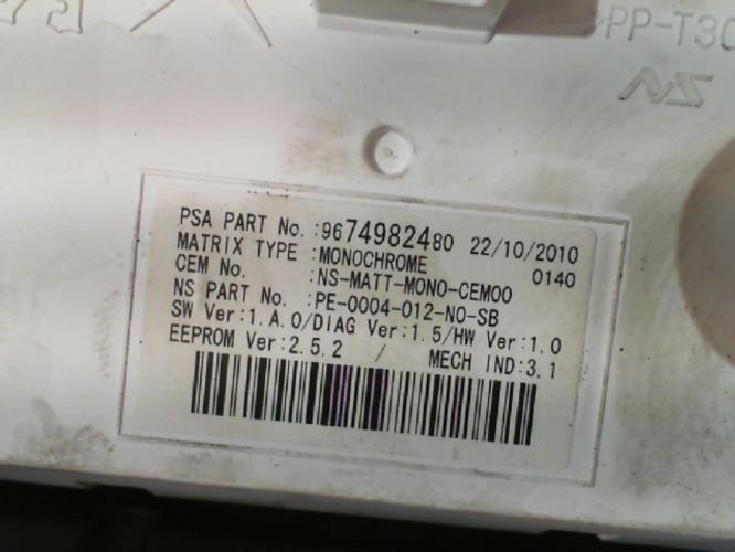 Image Compteur - PEUGEOT 3008 1