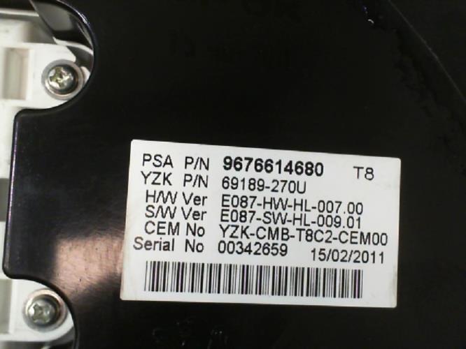 Image Compteur - PEUGEOT 3008 1