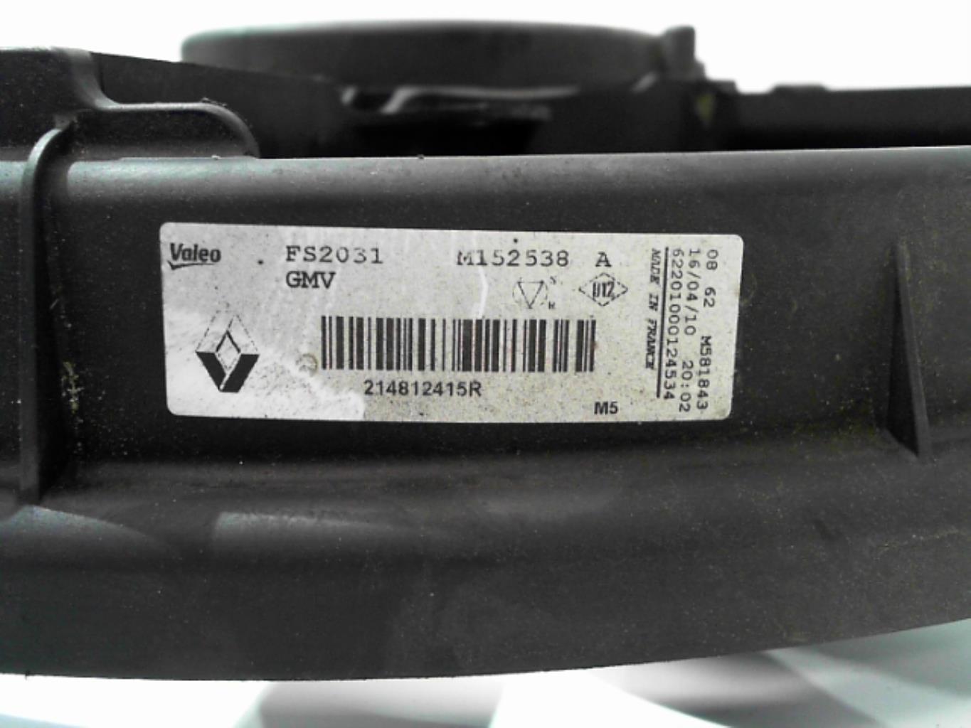 Ventilateur eau RENAULT MEGANE 2 PHASE 2 Diesel - 1