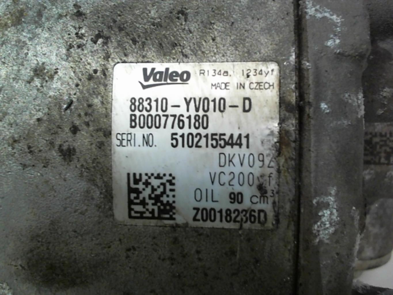 Compresseur clim CITROEN C1 2 Essence - 1