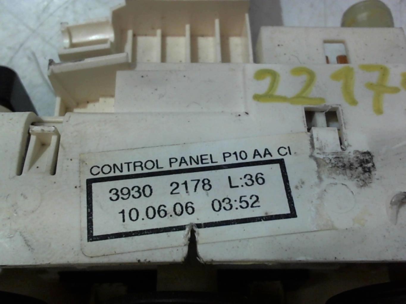 Commande chauffage OPEL CORSA C PHASE 2 Diesel - 1