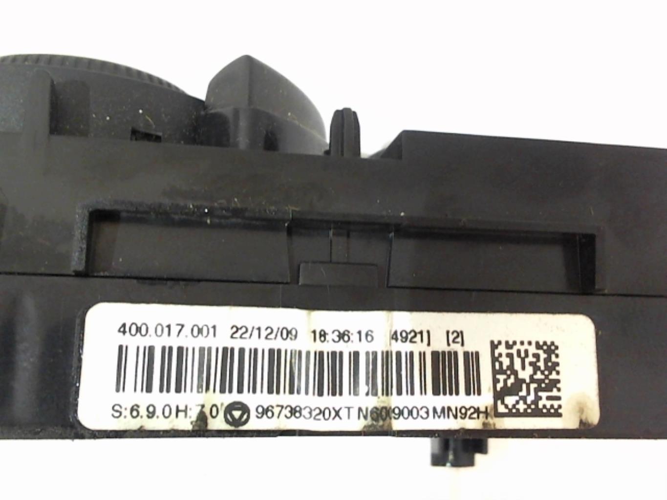 Commande chauffage PEUGEOT 3008 1 PHASE 1 Diesel - 1