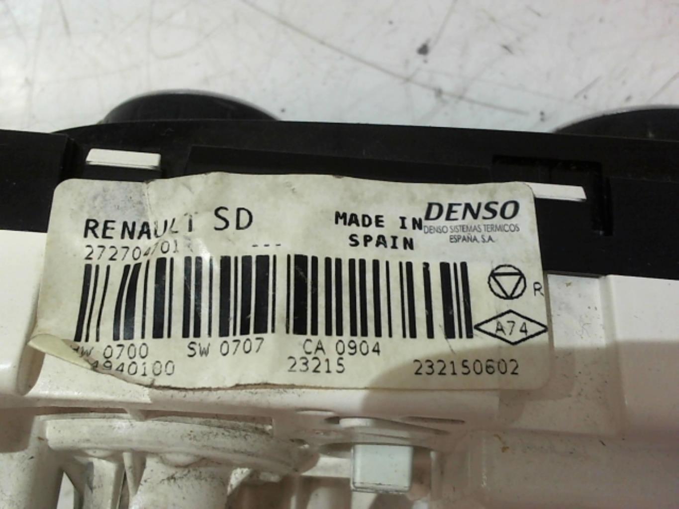 Commande chauffage RENAULT CLIO 4 PHASE 1 Diesel - 1