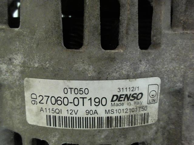 Alternateur TOYOTA AURIS 2 PHASE 1 Essence - 1