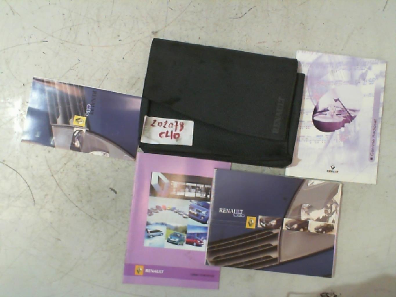 Carnet de bord RENAULT CLIO 2 PHASE 2 Diesel - 1