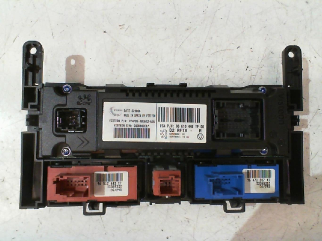 Commande chauffage PEUGEOT 407 PHASE 1 Diesel - 1