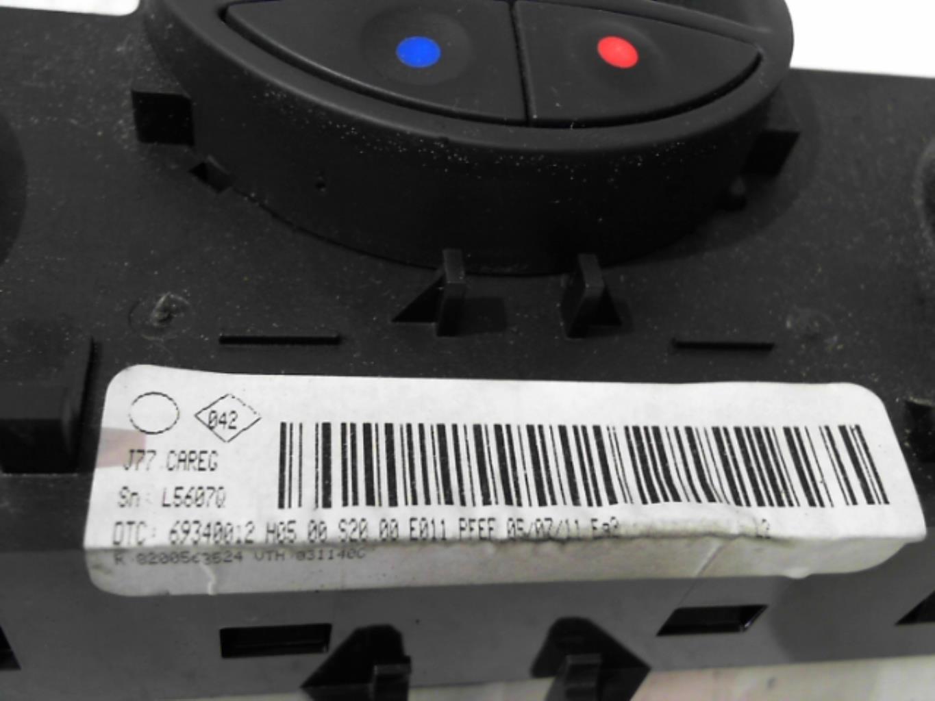 Commande chauffage RENAULT GRAND MODUS PHASE 2 Diesel - 1