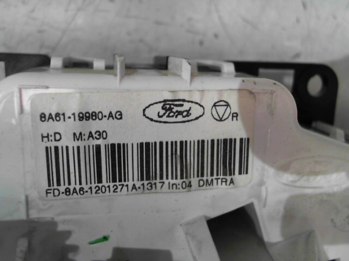 Commande chauffage FORD FIESTA 6 PHASE 1 Diesel - 1