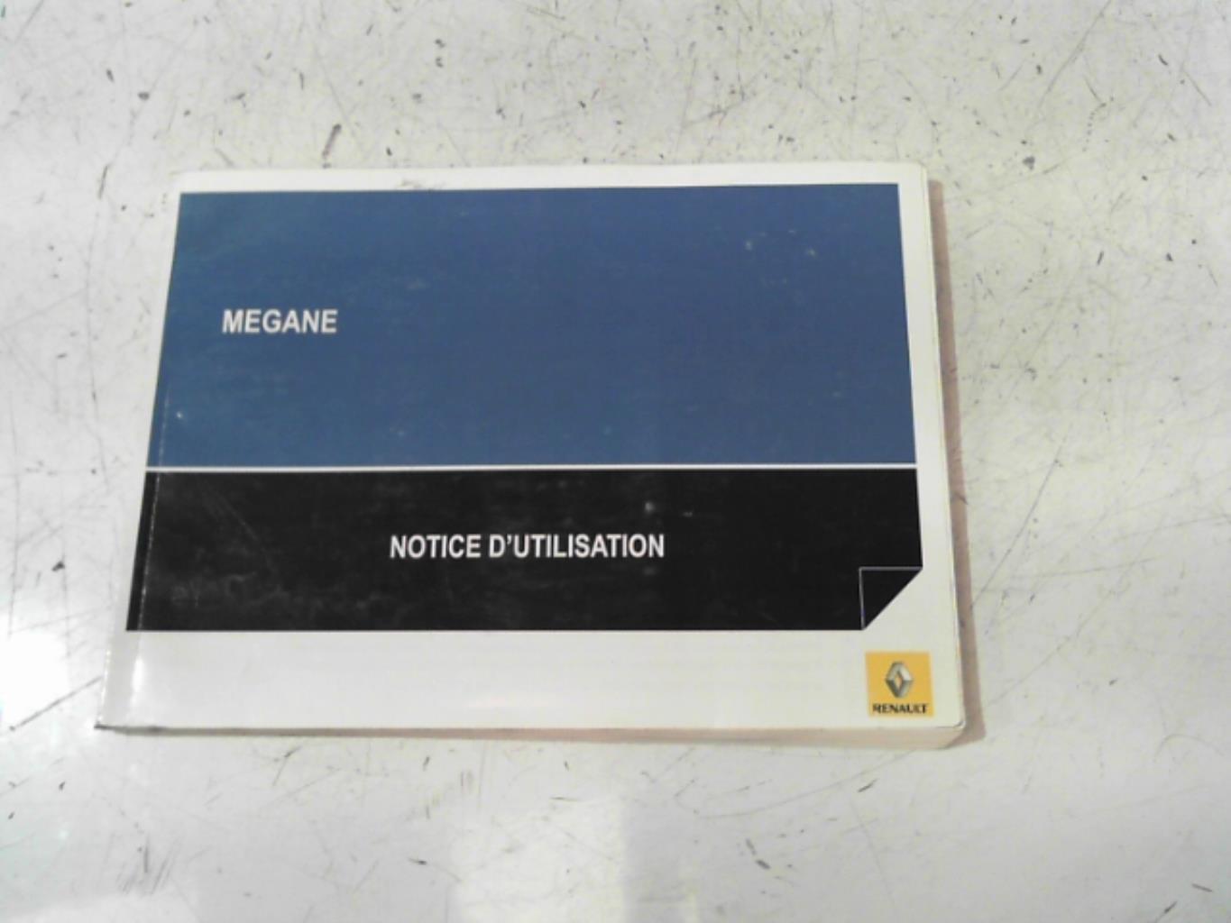 Notice d'utilisation RENAULT MEGANE  - 1