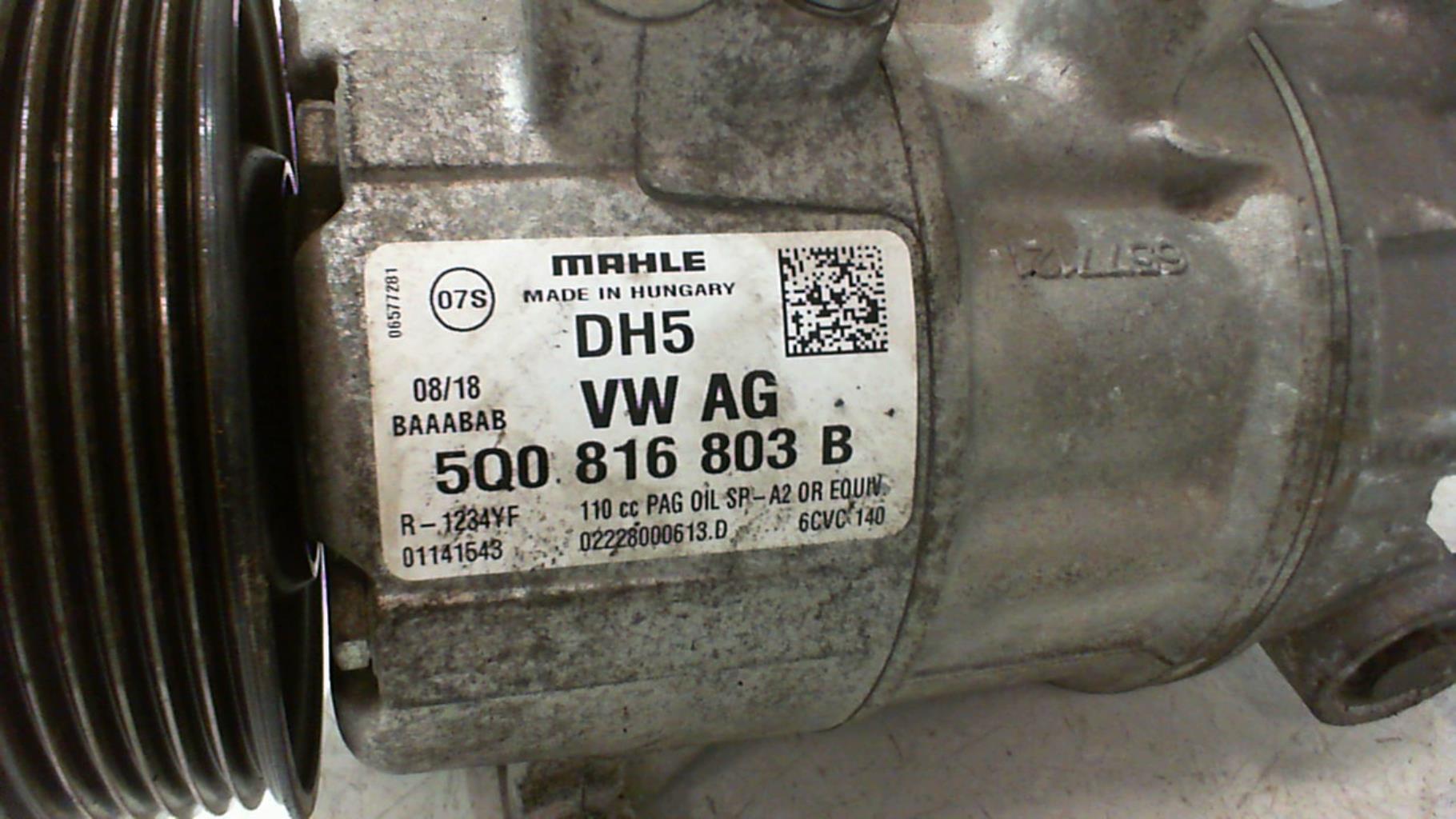 Compresseur clim VOLKSWAGEN GOLF 7 PHASE 2 BREAK Diesel - 1