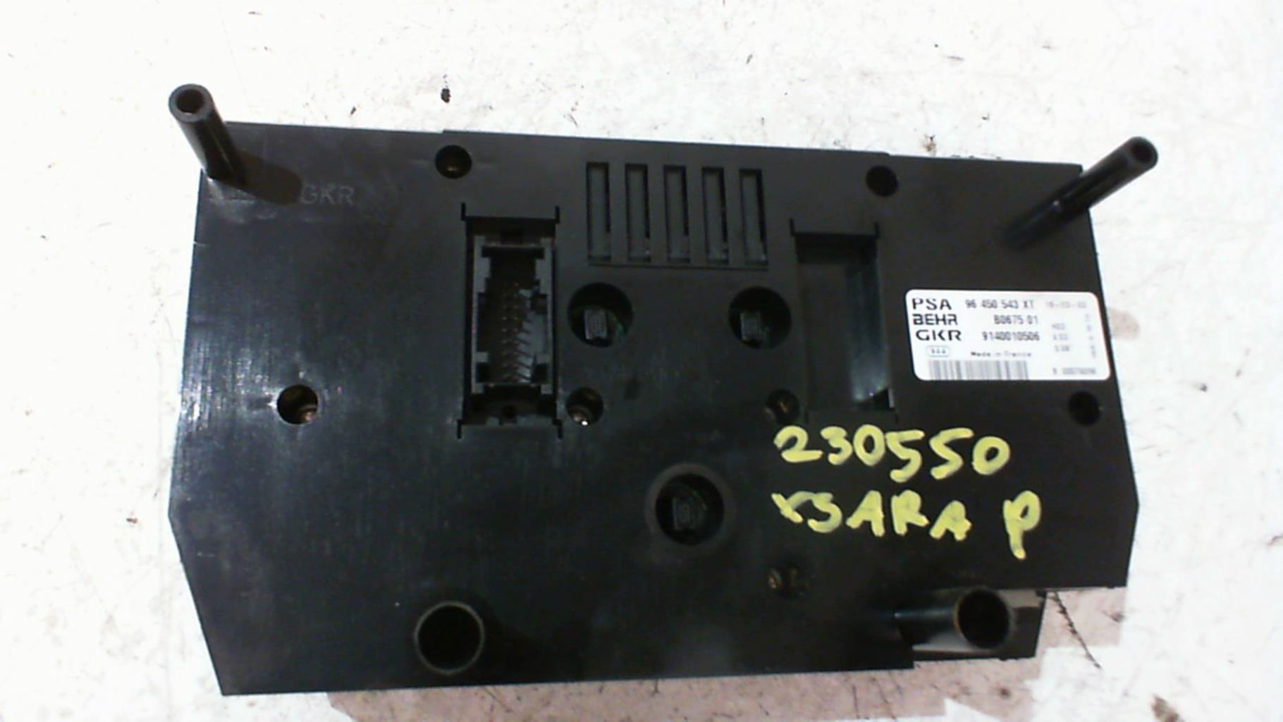 Commande chauffage CITROEN XSARA PICASSO PHASE 1 Diesel - 1