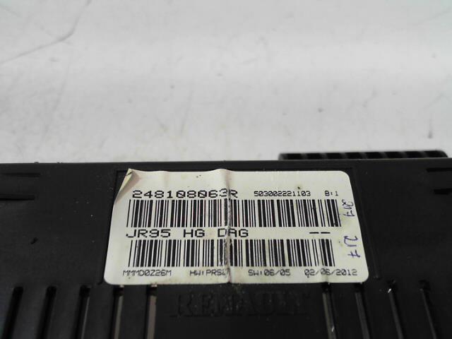 Compteur RENAULT GRAND SCENIC 3 PHASE 2 Diesel - 1