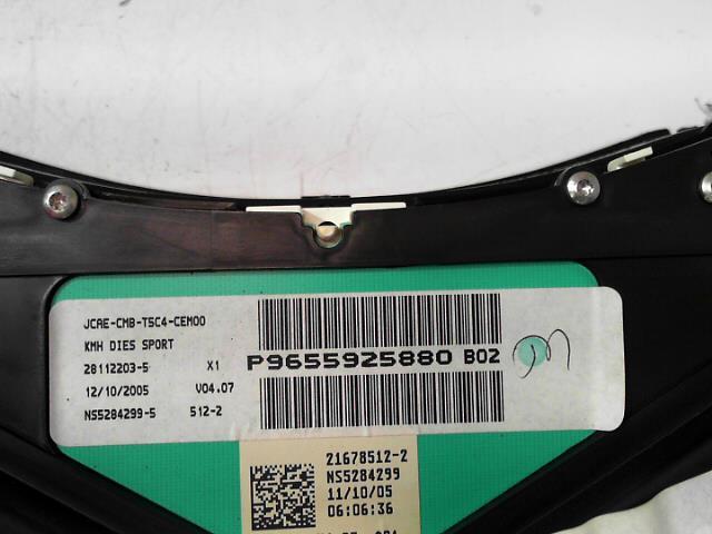 Compteur PEUGEOT 307 PHASE 2 BREAK Diesel - 1