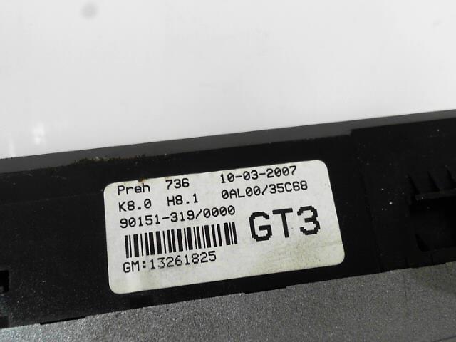 Commande chauffage OPEL ASTRA H PHASE 2 Diesel - 1