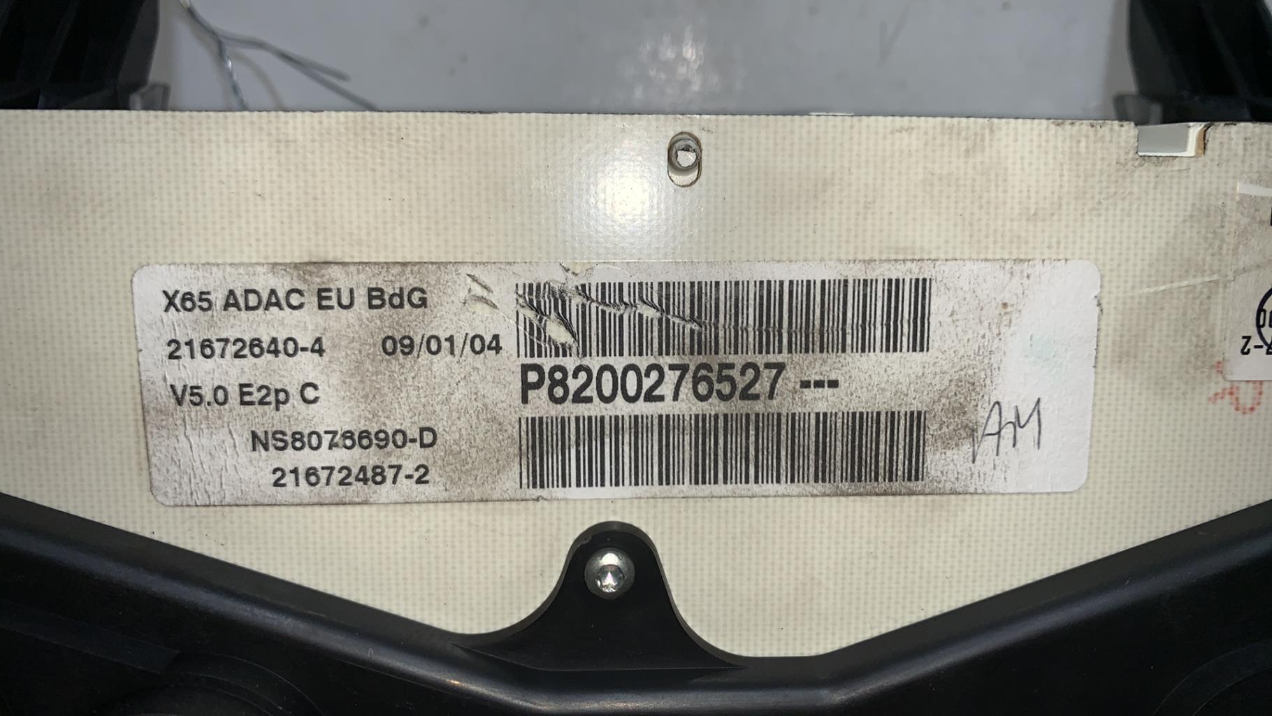 Compteur RENAULT CLIO 2 PHASE 2 Essence - 1