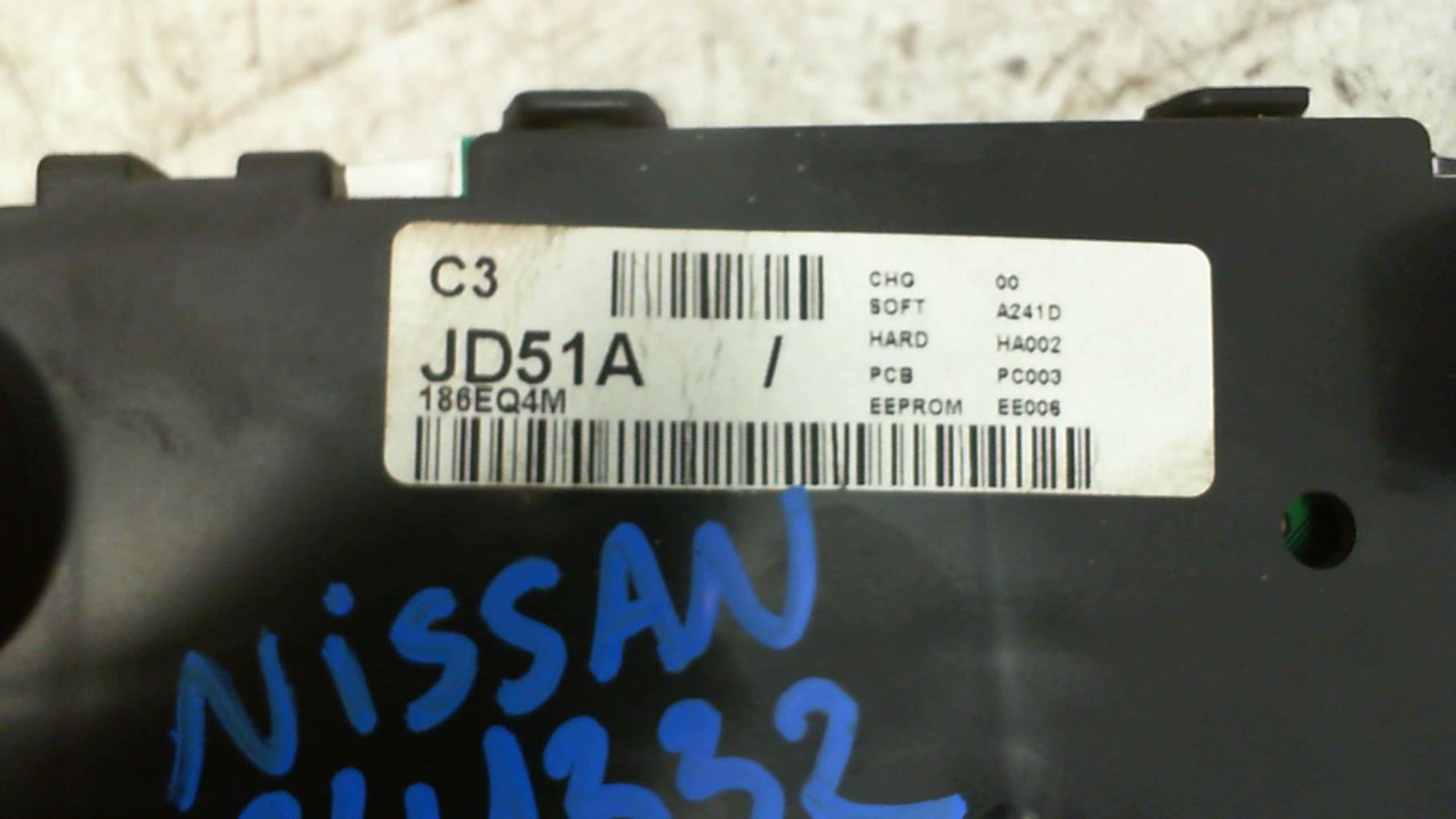 Compteur NISSAN QASHQAI 1 PHASE 1 Diesel - 1