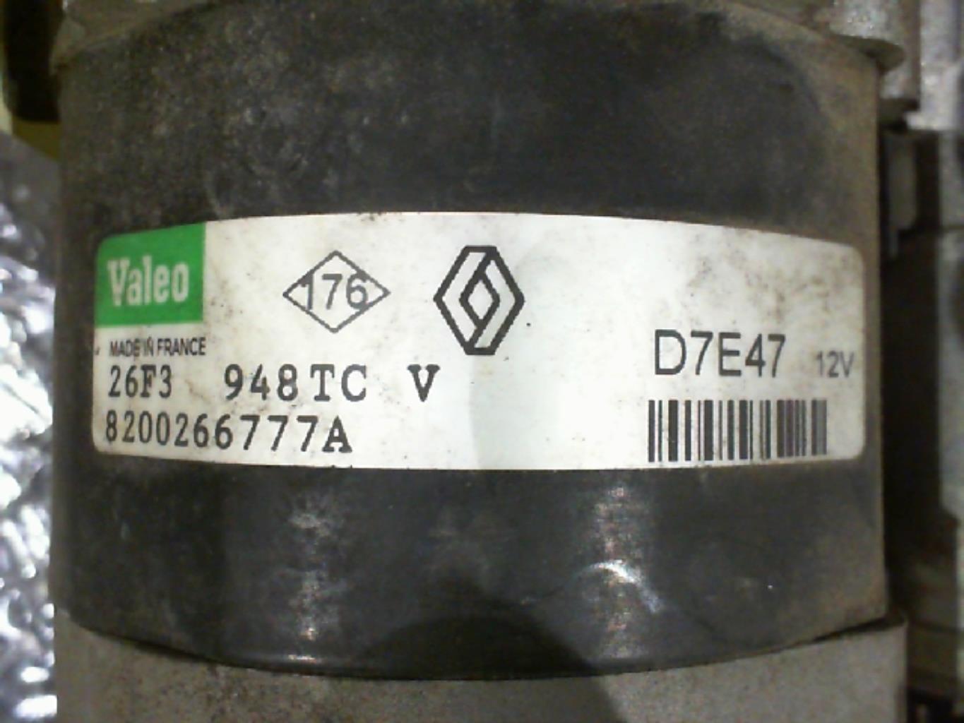 Demarreur RENAULT MEGANE 2 PHASE 1 Essence - 1