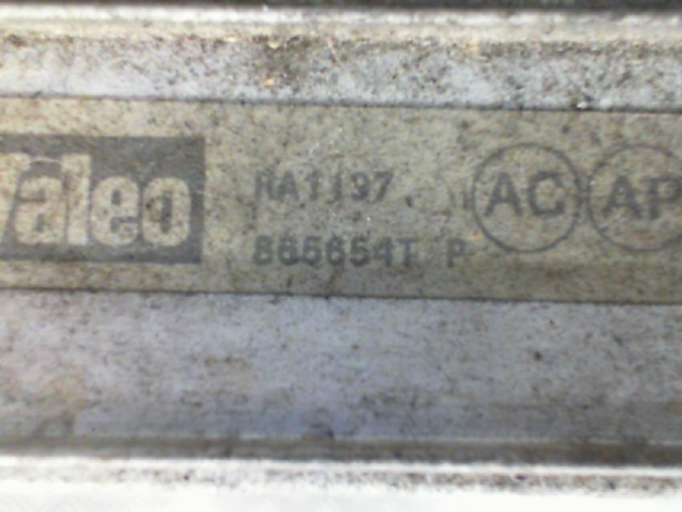 Radiateur eau CITROEN C5 1 PHASE 1 Diesel - 1