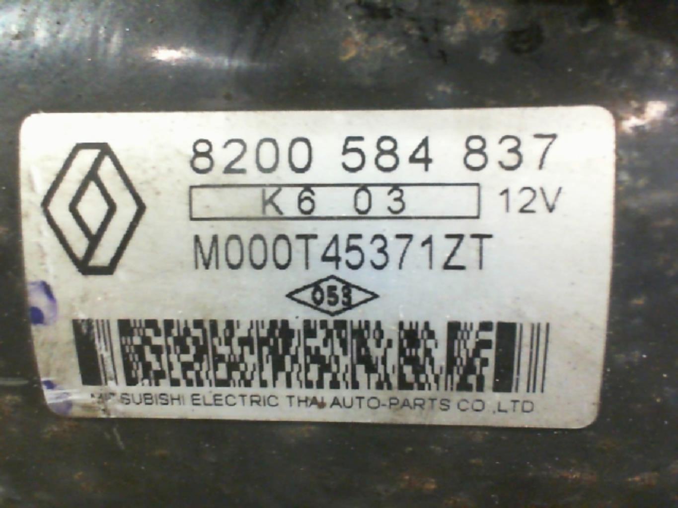 Demarreur RENAULT CLIO 3 PHASE 1 Essence - 1