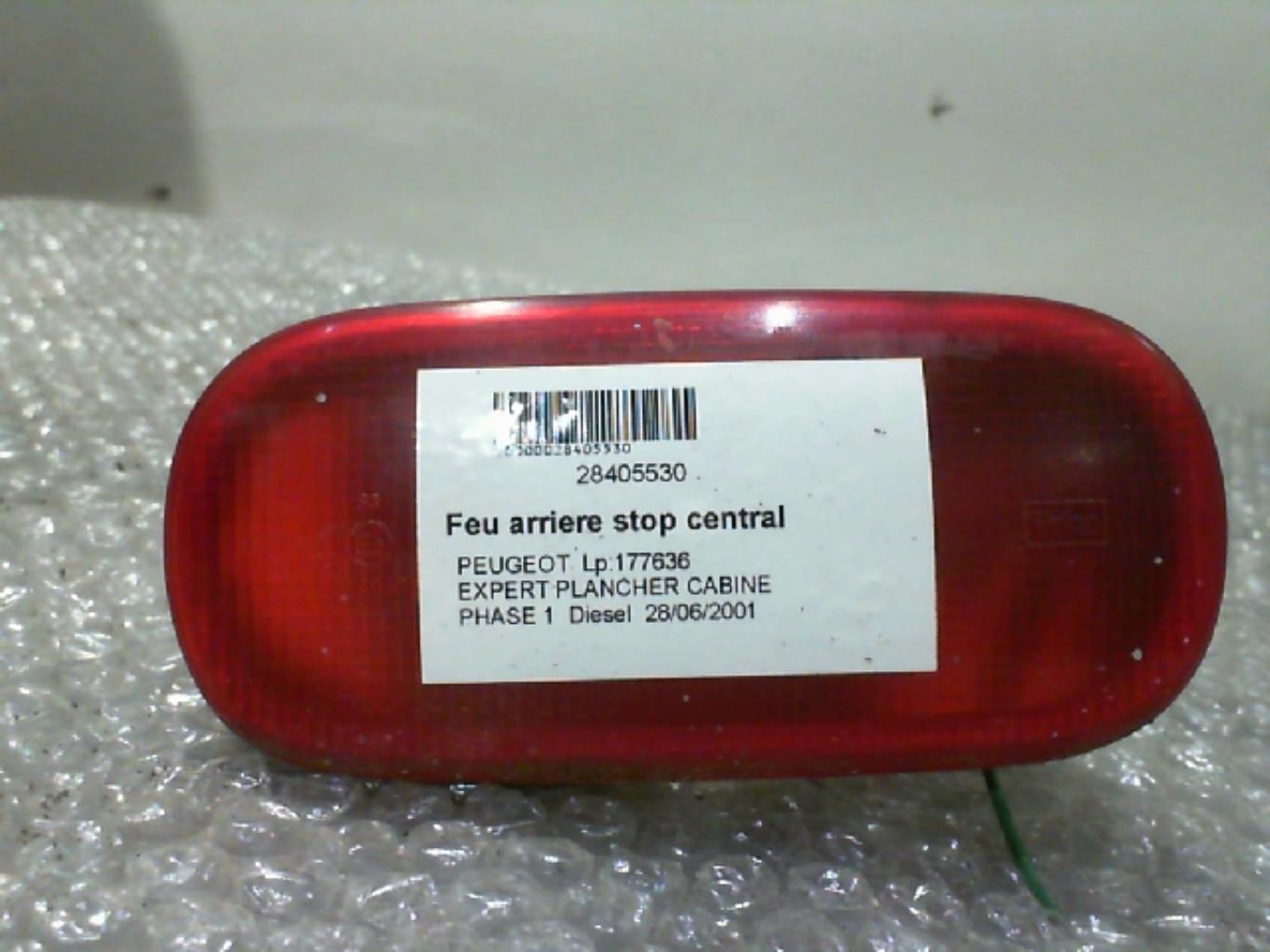 Luce stop centrale PEUGEOT EXPERT 1 Diésel - 1