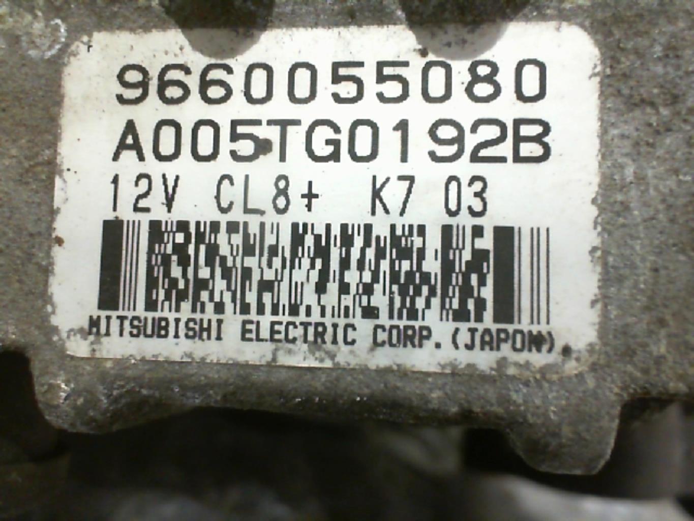 Alternatore CITROEN C3 1 PHASE 1 Gasolina - 1