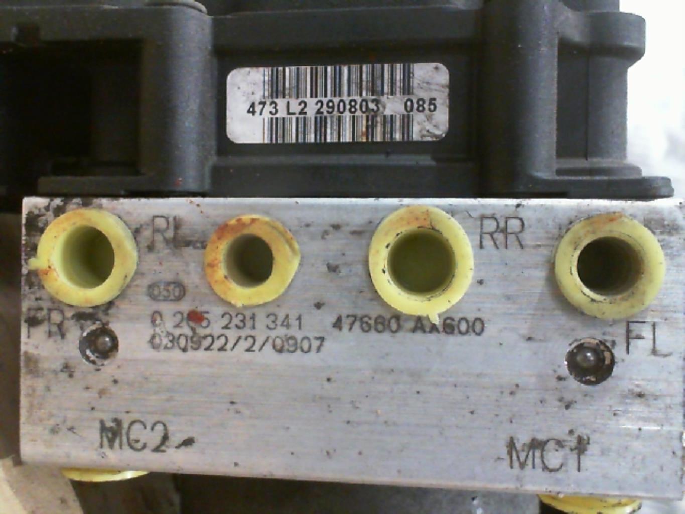 Blocco ABS (antibloccaggio freni) NISSAN MICRA 3 PHASE 1 Diésel - 1