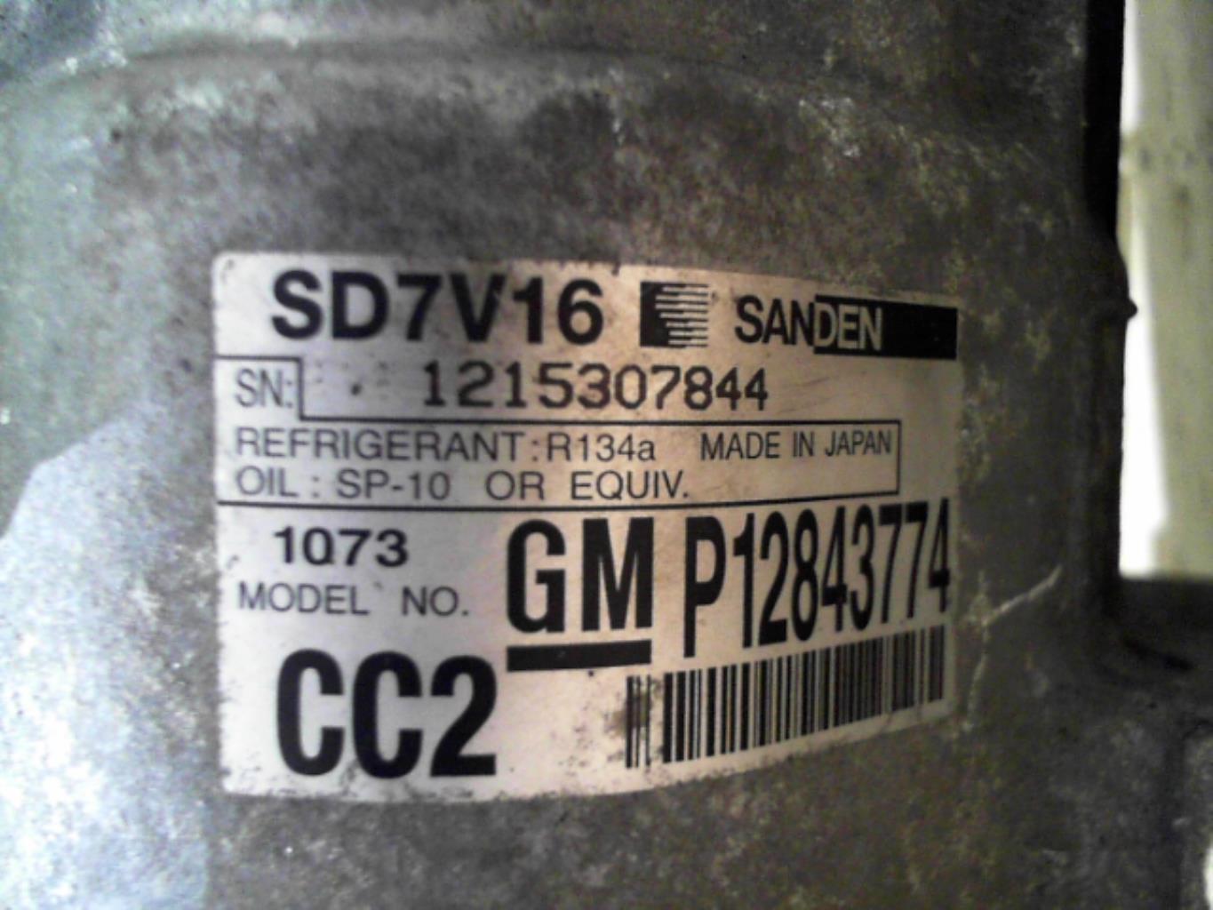 Compresseur clim SAAB 9.3 2 SPORT SEDAN PHASE 2 Diesel - 1