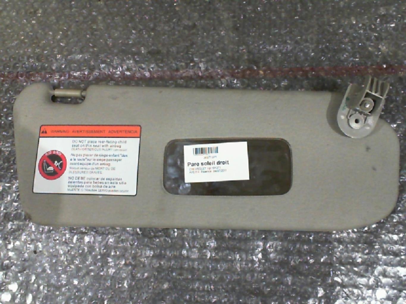 Visiera parasole destra CHEVROLET AVEO 1 Gasolina - 1