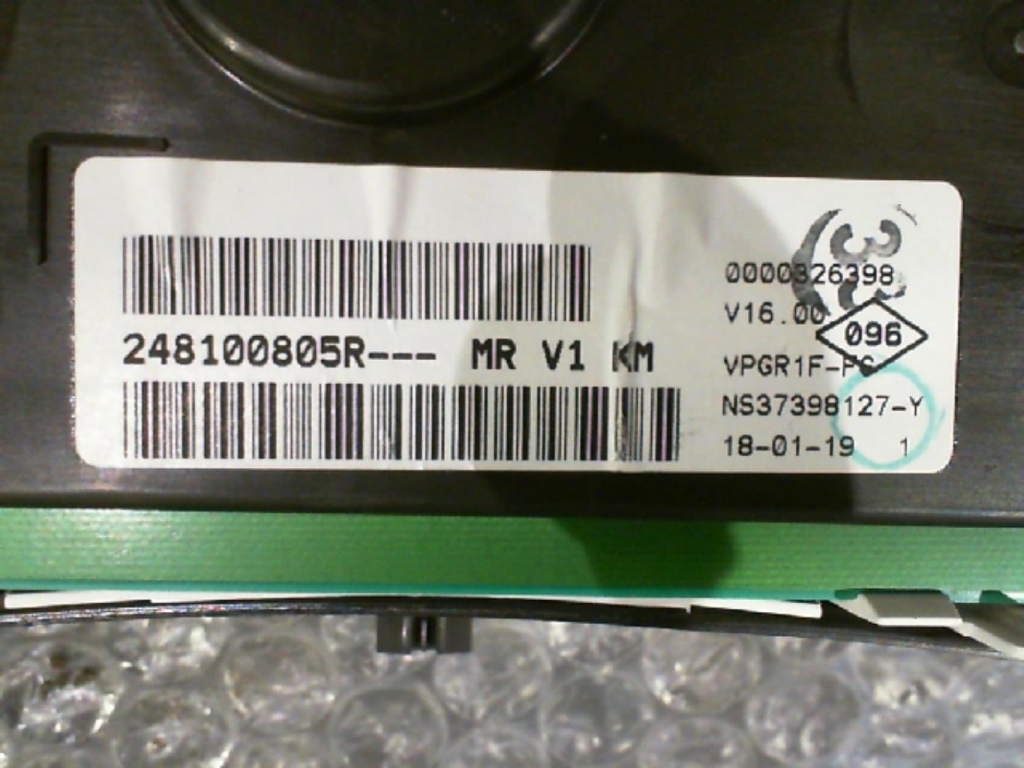 Compteur DACIA DOKKER PHASE 1 Essence/GPL - 1