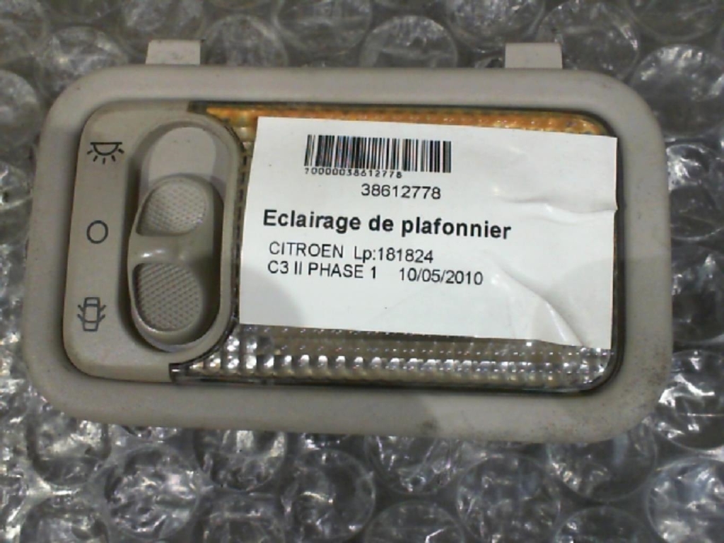 Eclairage de plafonnier CITROEN C3 2 PHASE 1 Diesel - 1