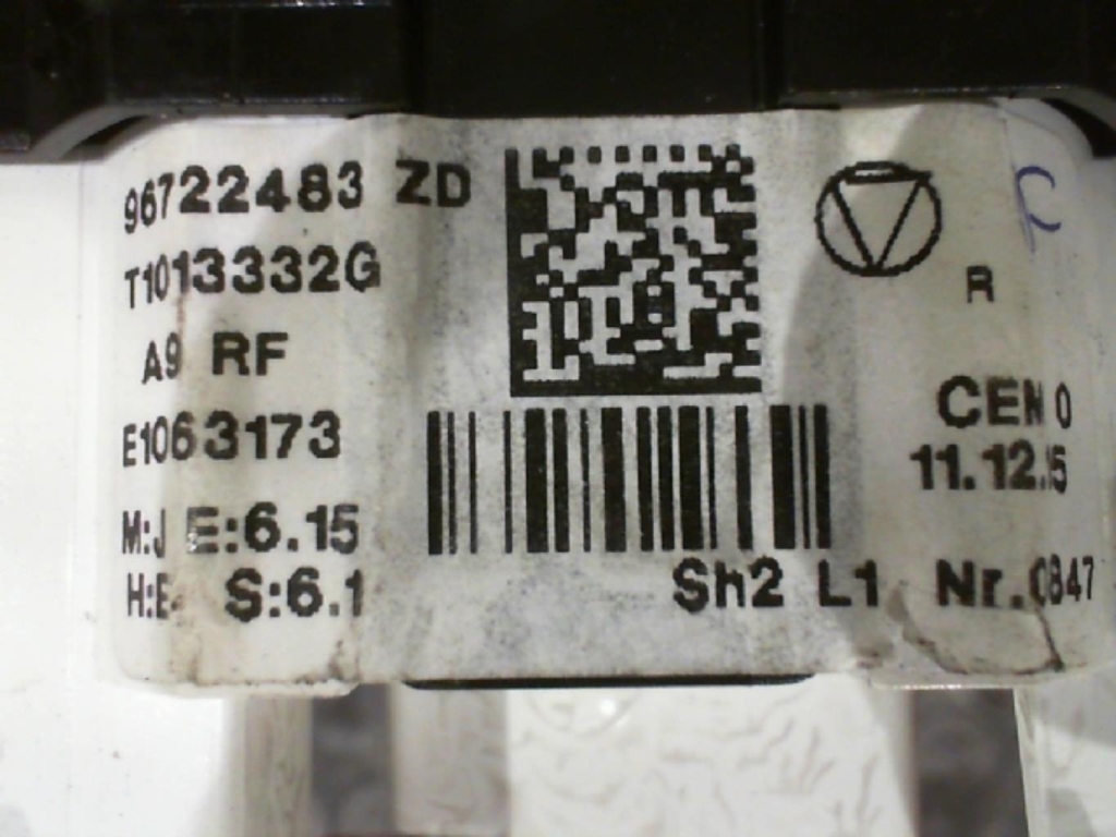 Commande chauffage PEUGEOT 208 1 PHASE 2 Diesel - 1