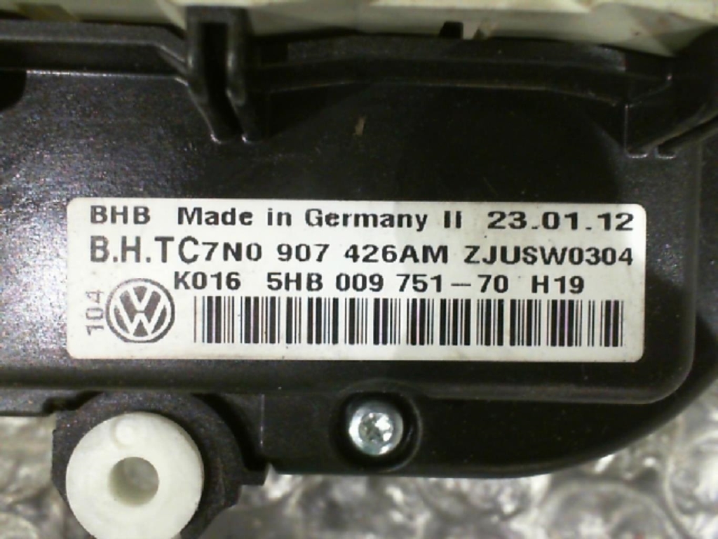 Commande chauffage VOLKSWAGEN GOLF 6 Diesel - 1