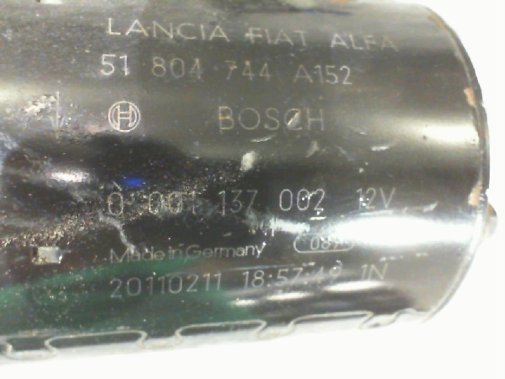 Motorino avviamento FIAT PUNTO EVO 3 Gasolina - 1