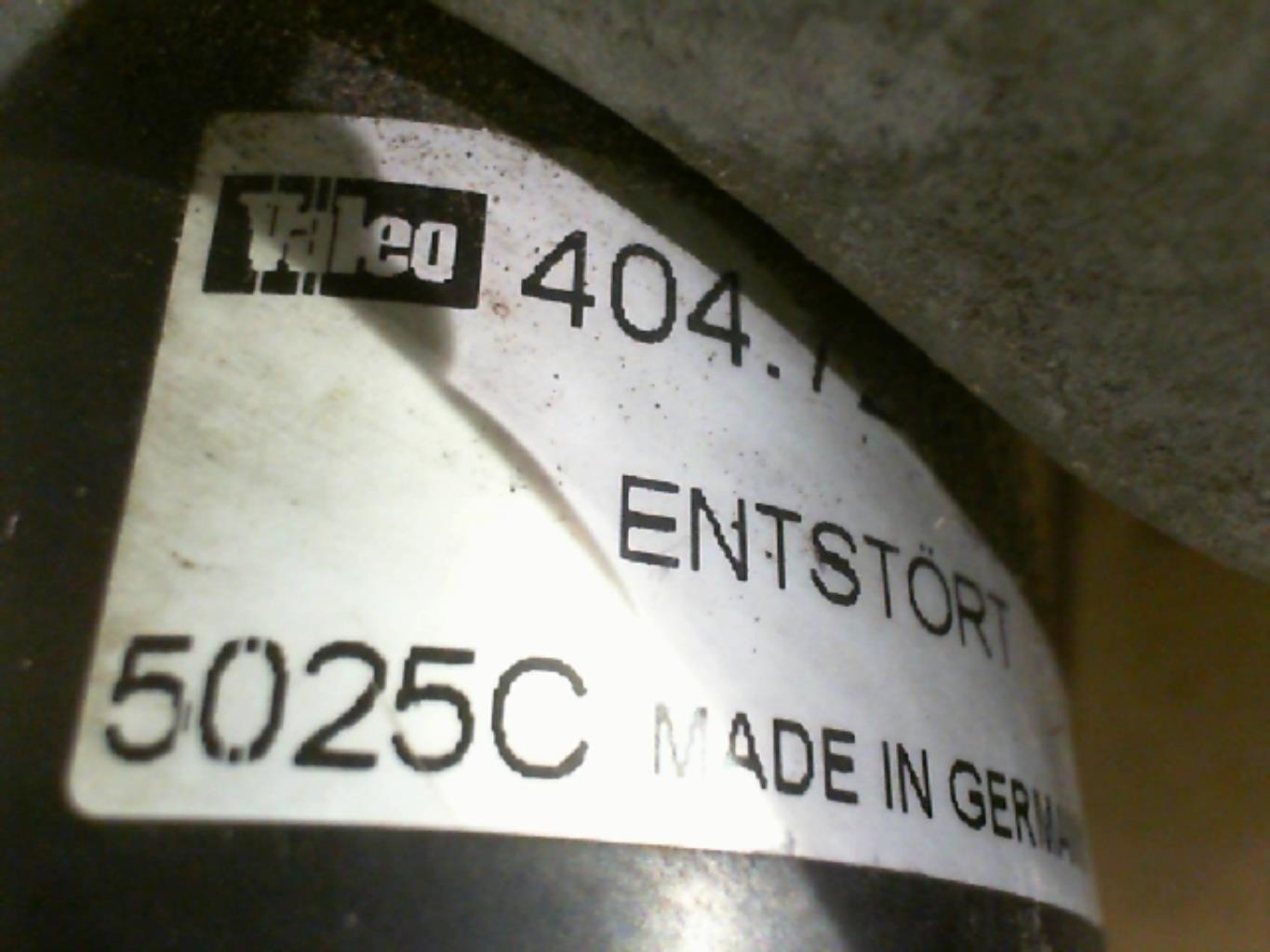 Motore tergicristallo anteriore CITROEN C8 Diésel - 1