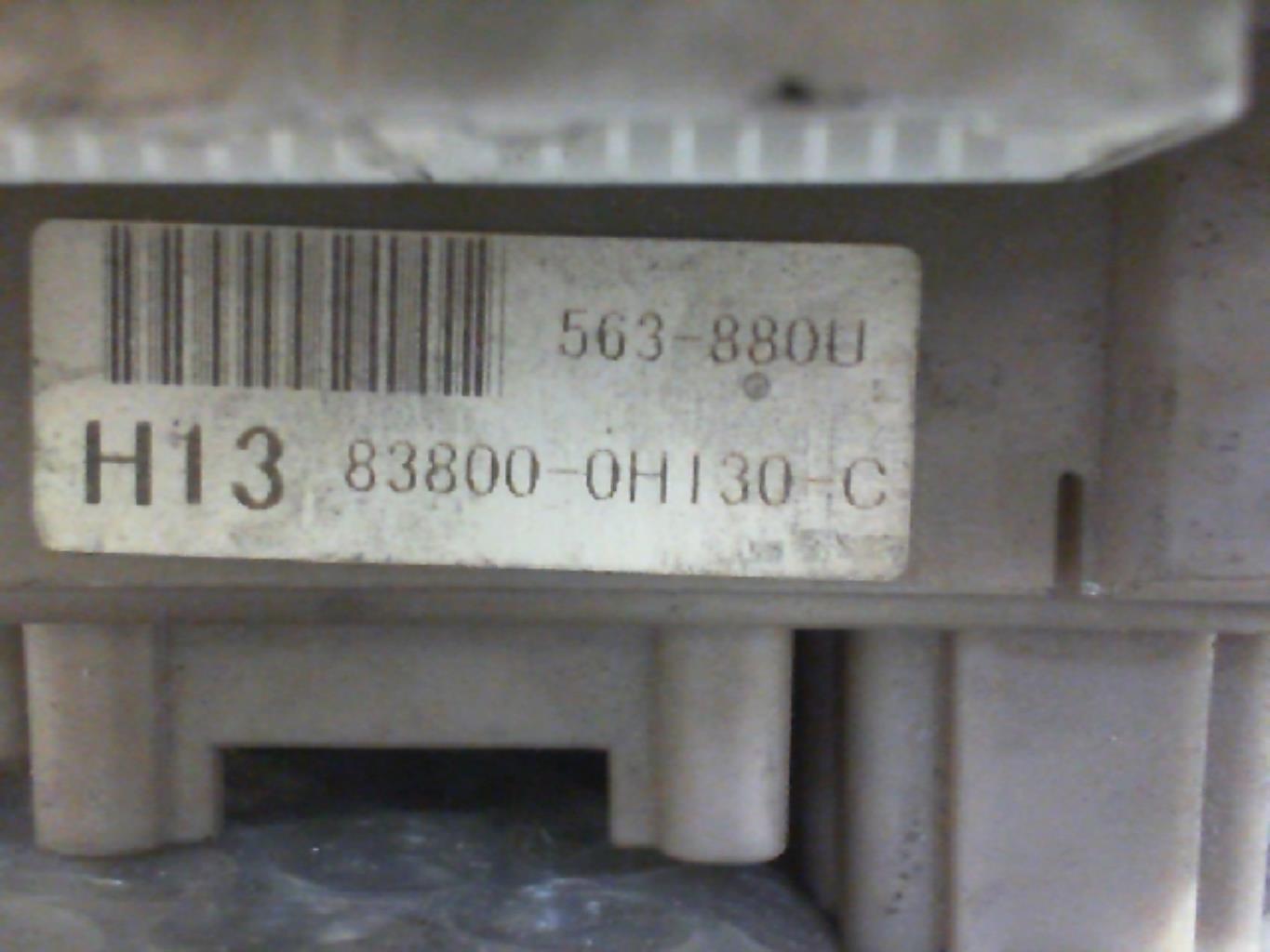 Compteur PEUGEOT 107 PHASE 1 Essence - 1