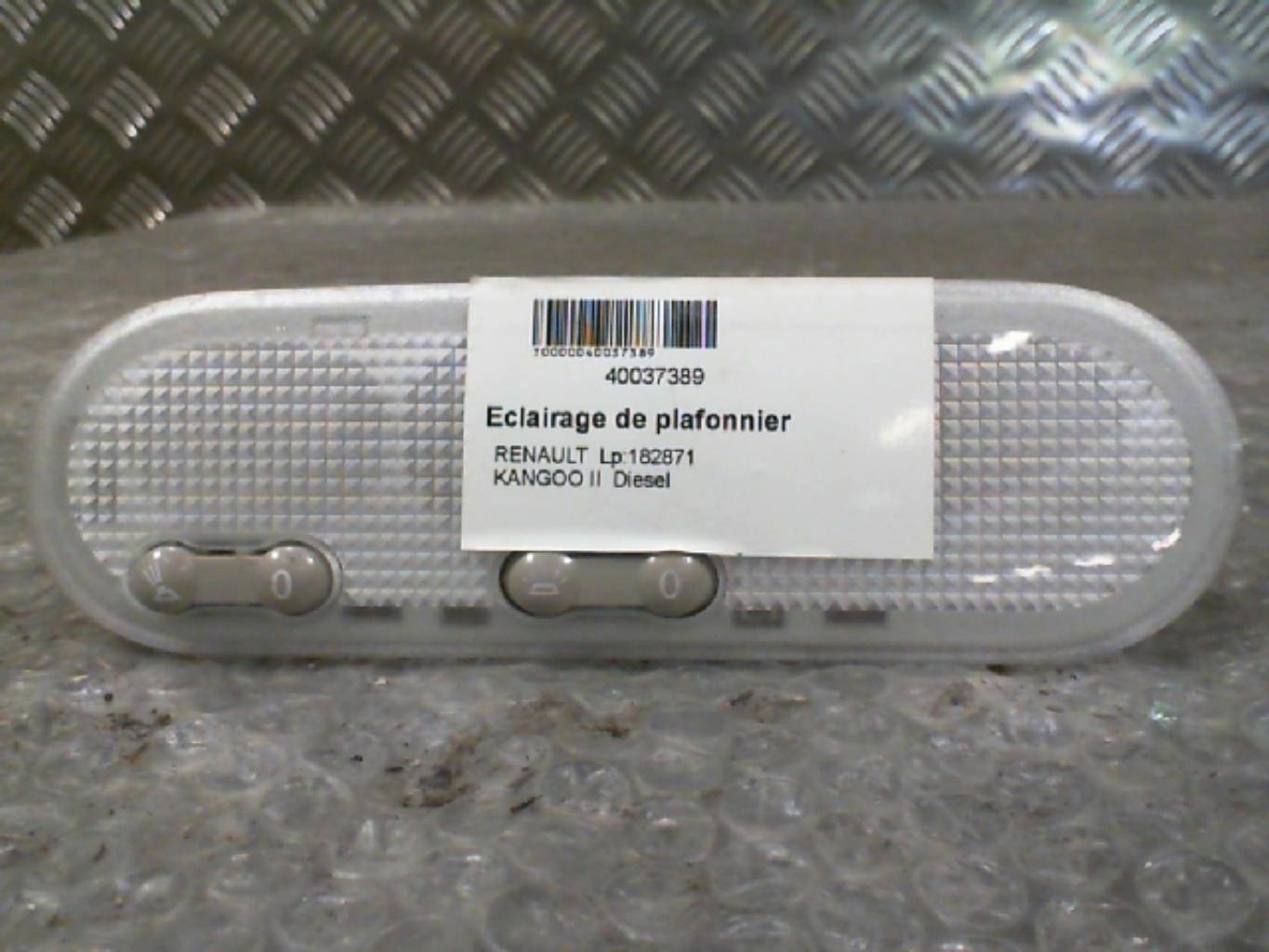 Eclairage de plafonnier RENAULT KANGOO 2 PHASE 2  - 1